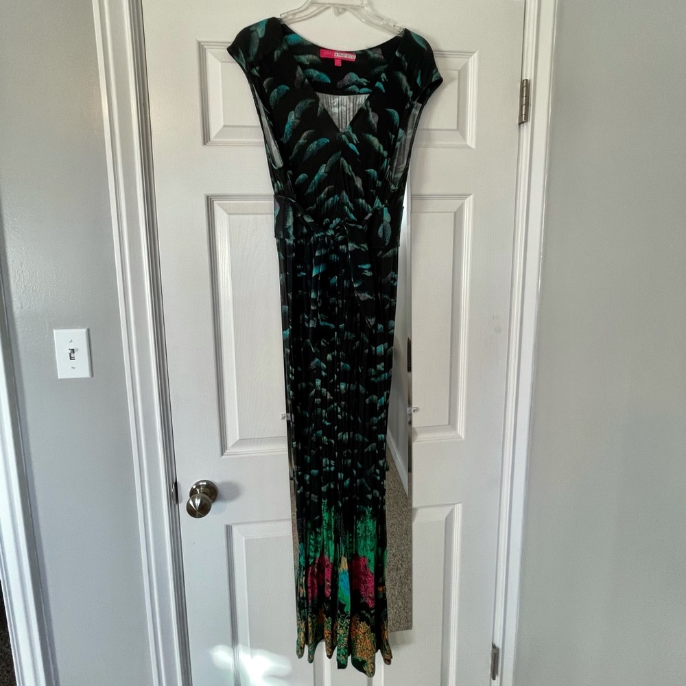 Anthropologie Tie-front Maxi Dress